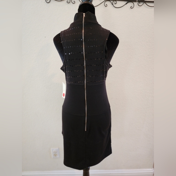 NWT Alyn Paige Black Sequin top Dress Ladies size 7/8 - Picture 4 of 6